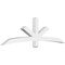 Ekena Millwork Alberta Architectural Grade PVC Gable Bracket, 84"W x 24 1/2"H x 4"D x 4"F, 7/12 Pitch GBP084X25X0404ALB00 - alternate 1
